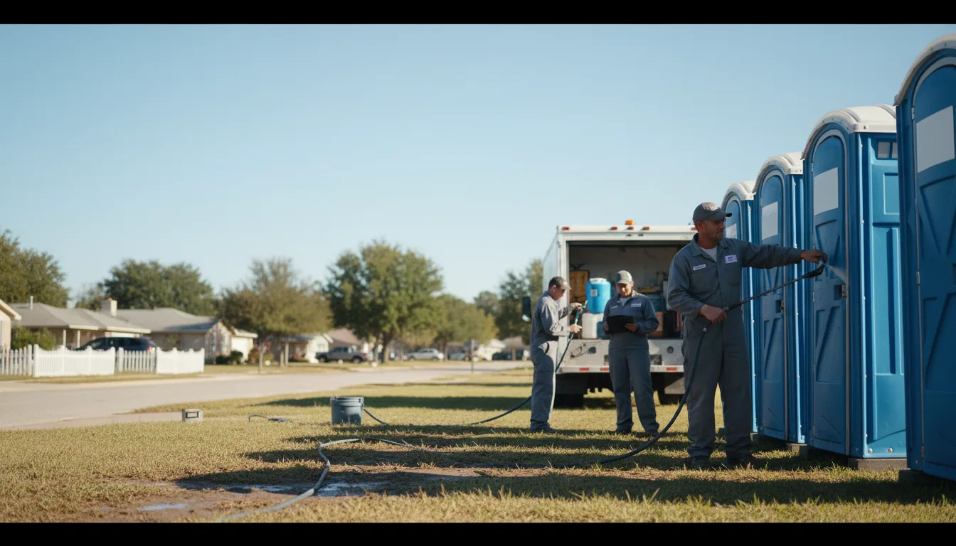Long-Term Portable Toilet Rental in Illinois City, IL near me